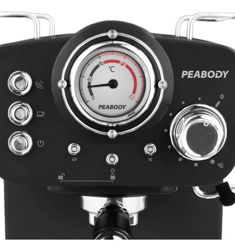 Cafetera Expresso Peabody Pe-ce5003n-n 1,25 Litros 20 Bar 1100w Color Negro