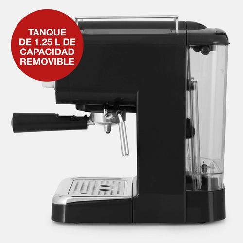 Cafetera Expresso Peabody Pe-ce5003n-n 1,25 Litros 20 Bar 1100w Color Negro