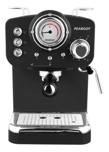 Cafetera Expresso Peabody Pe-ce5003n-n 1,25 Litros 20 Bar 1100w Color Negro