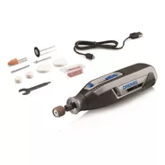 Dremel Lite Minitorno A Bateria 4v Con 11 Accesorios